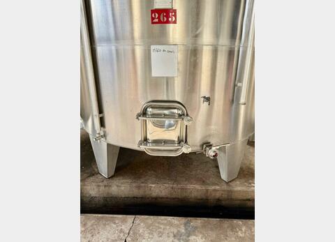 Cuve inox 304 - Ferm&eacute;e 265 HL (26 500 litres)