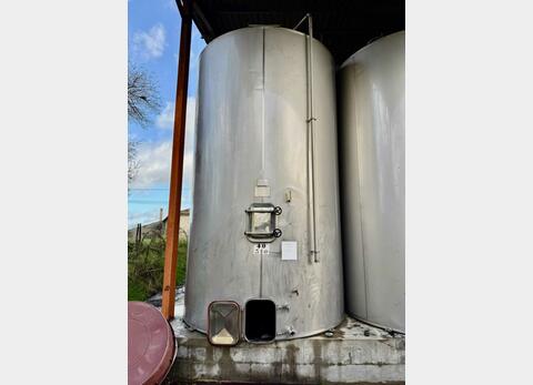 Cuve inox 304 - Fermé - Fond plat