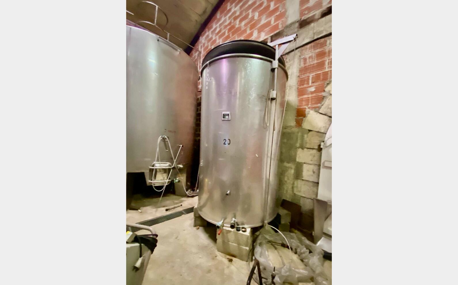 Cuve inox - Stockage