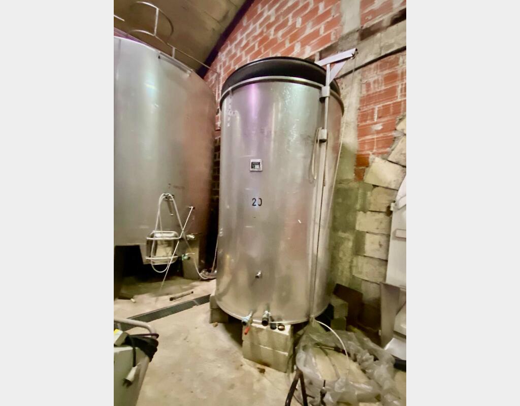 Cuve inox - Stockage