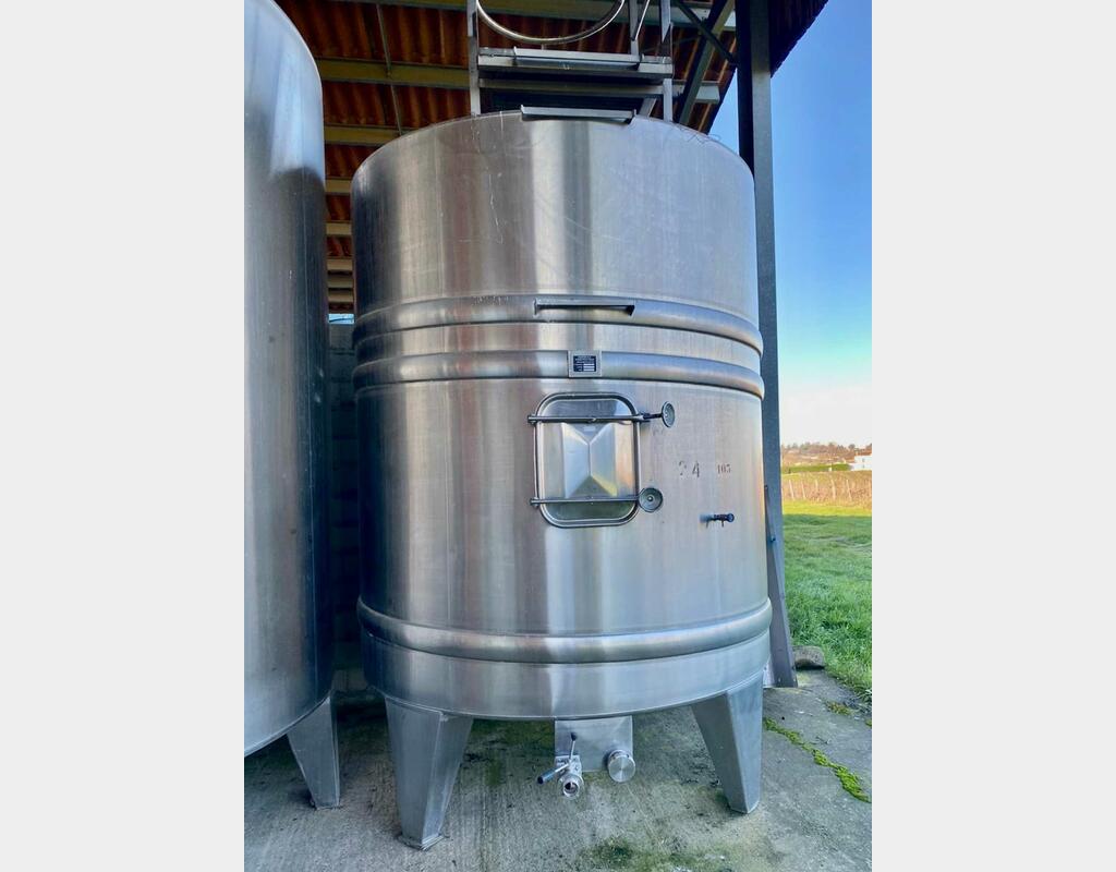 Cuve inox - Circuit serpentin 103 HL (10 300 litres) LEJEUNE