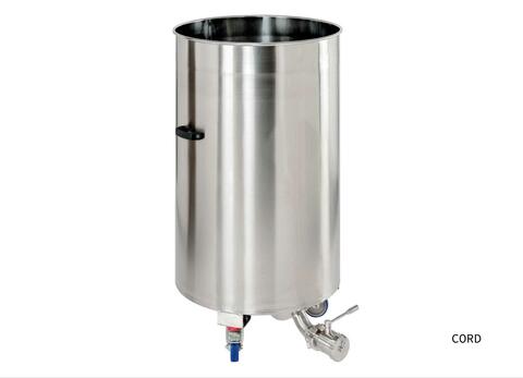 304 or 316 ss tanks - COR From 0.58 HL (58 litres) to 7.22 HL (722 litres) ARSILAC