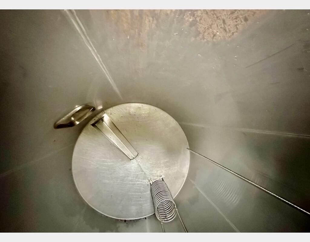 Cuve inox fermée - Thermorégulée - Stockage