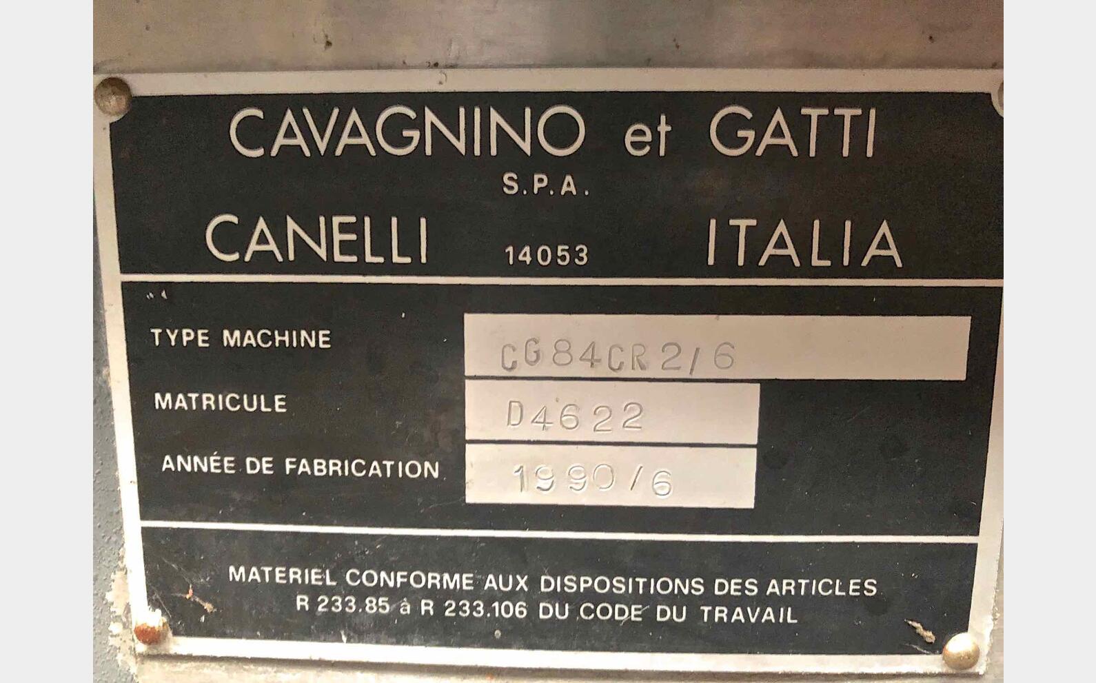 Labeler PU0118 CAVANINO-GATTI