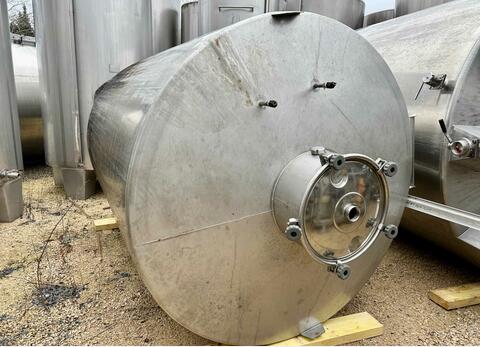 Cuve inox - Fond conique 77 HL (7 700 litres) LEJEUNE