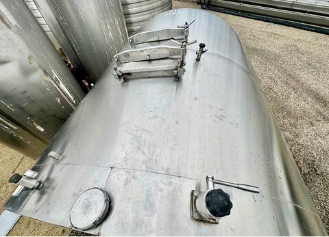 Cuve inox - Fond plat 110 HL (11 000 litres) SEDEM