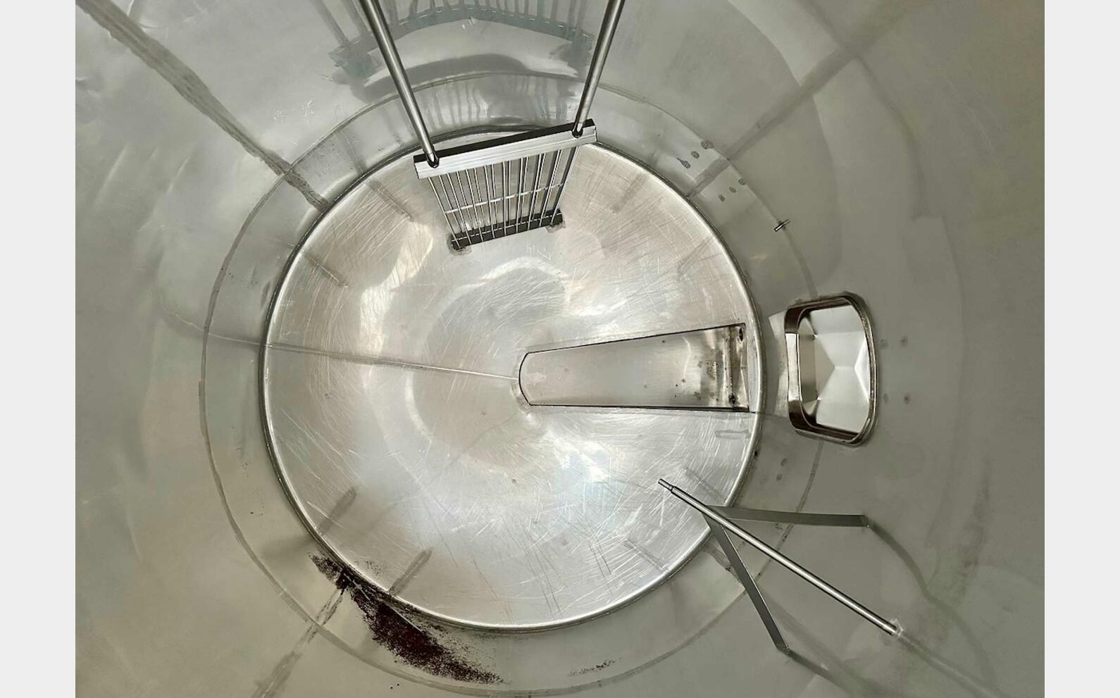 Cuve inox - Fond conique 77 HL (7 700 litres) LEJEUNE