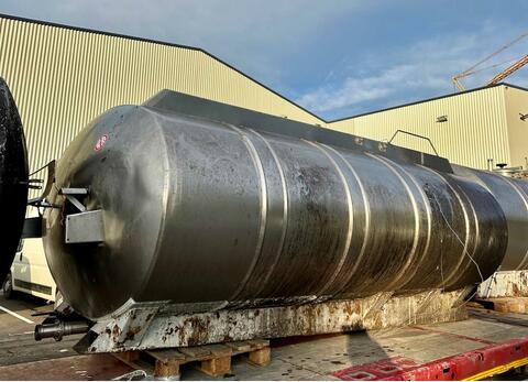 Stainless steel tank - Horizontal - Storage