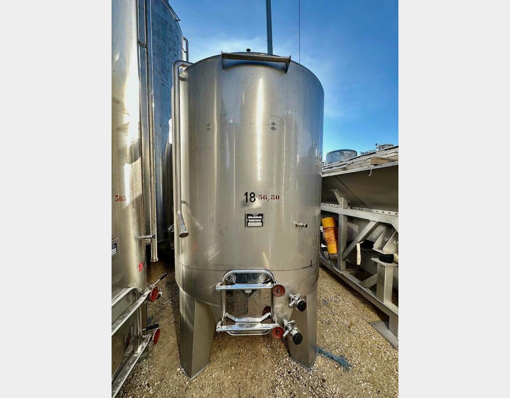 Ss tank - Conical bottom 55.7 HL (5,570 litres) DABRIGEON