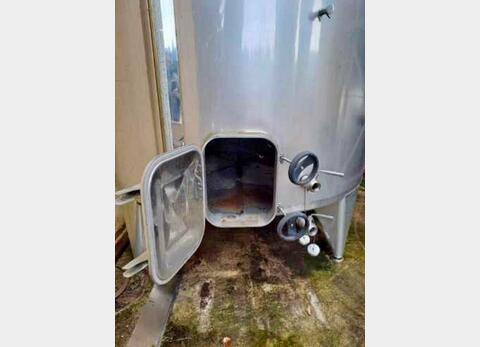 Cuve inox - Fond plat 100 HL (10 000 litres) FRACCHIOLLA