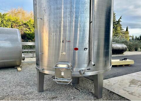 Cuve inox - Fond conique 300 HL (30 000 litres) LAGOUARDE