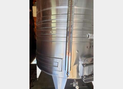 Cuve inox 304 - Circuit coquill&eacute; 100 HL (10 000 litres)