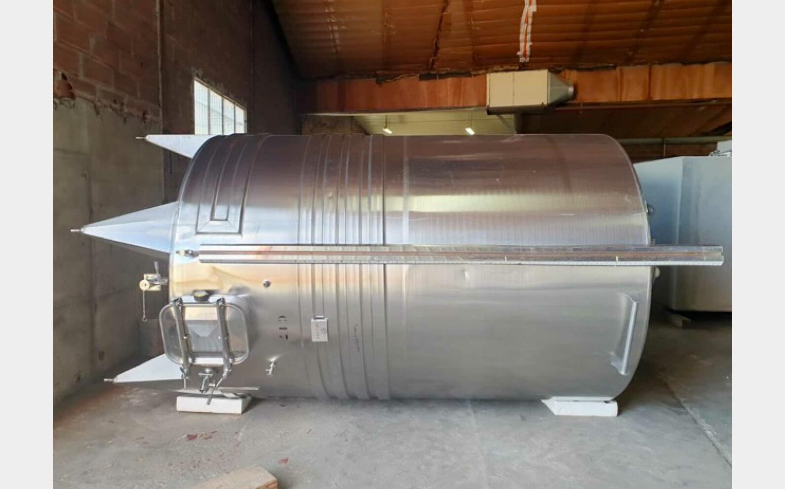 Cuve inox 304 - Circuit coquill&eacute; 100 HL (10 000 litres)