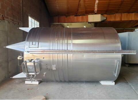 Cuve inox 304 - Serpentin de froid 100 HL (10 000 litres)