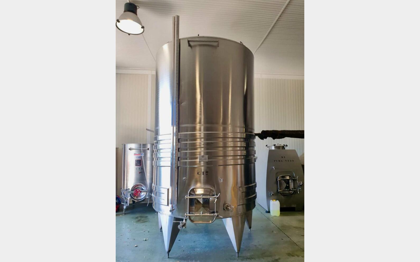Cuve inox 304 - Circuit coquill&eacute; 100 HL (10 000 litres)