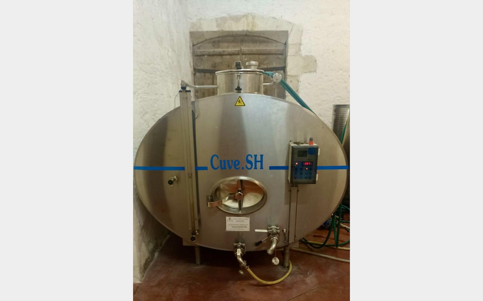 316L ss tank - Type SH 30 HL (3,000 litres) SERAP