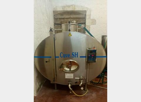 Cuve inox 316L - Type SH 30 HL (3 000 litres) SERAP