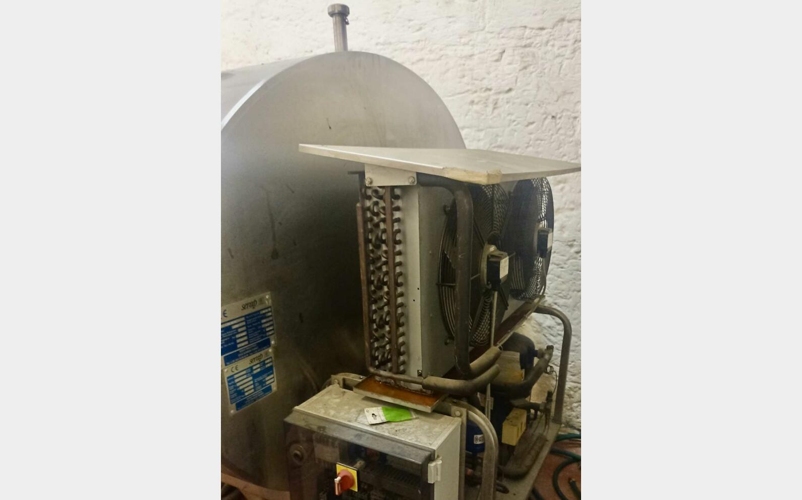 Cuve inox 316L - Type SH 30 HL (3 000 litres) SERAP