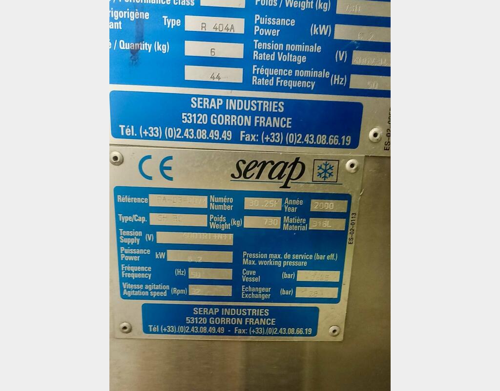 Stainless steel tank - Coil circuit