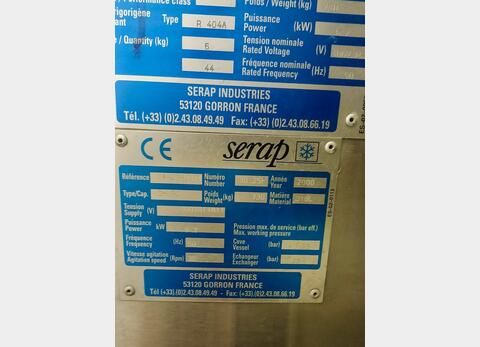 Cuve inox 316L - Type SH 30 HL (3 000 litres) SERAP