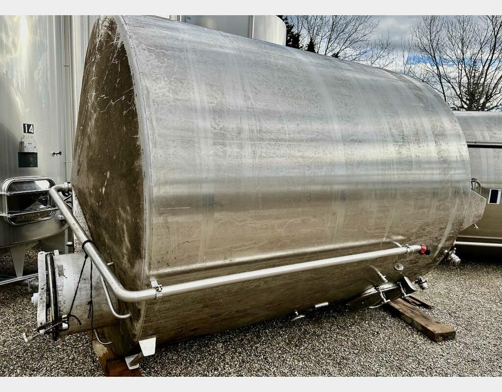 316 ss tank - Conical bottom on feet 130 HL (13,000 litres) CTM