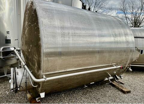 316 stainless steel tank - Enclosed - Conical bottom on feet