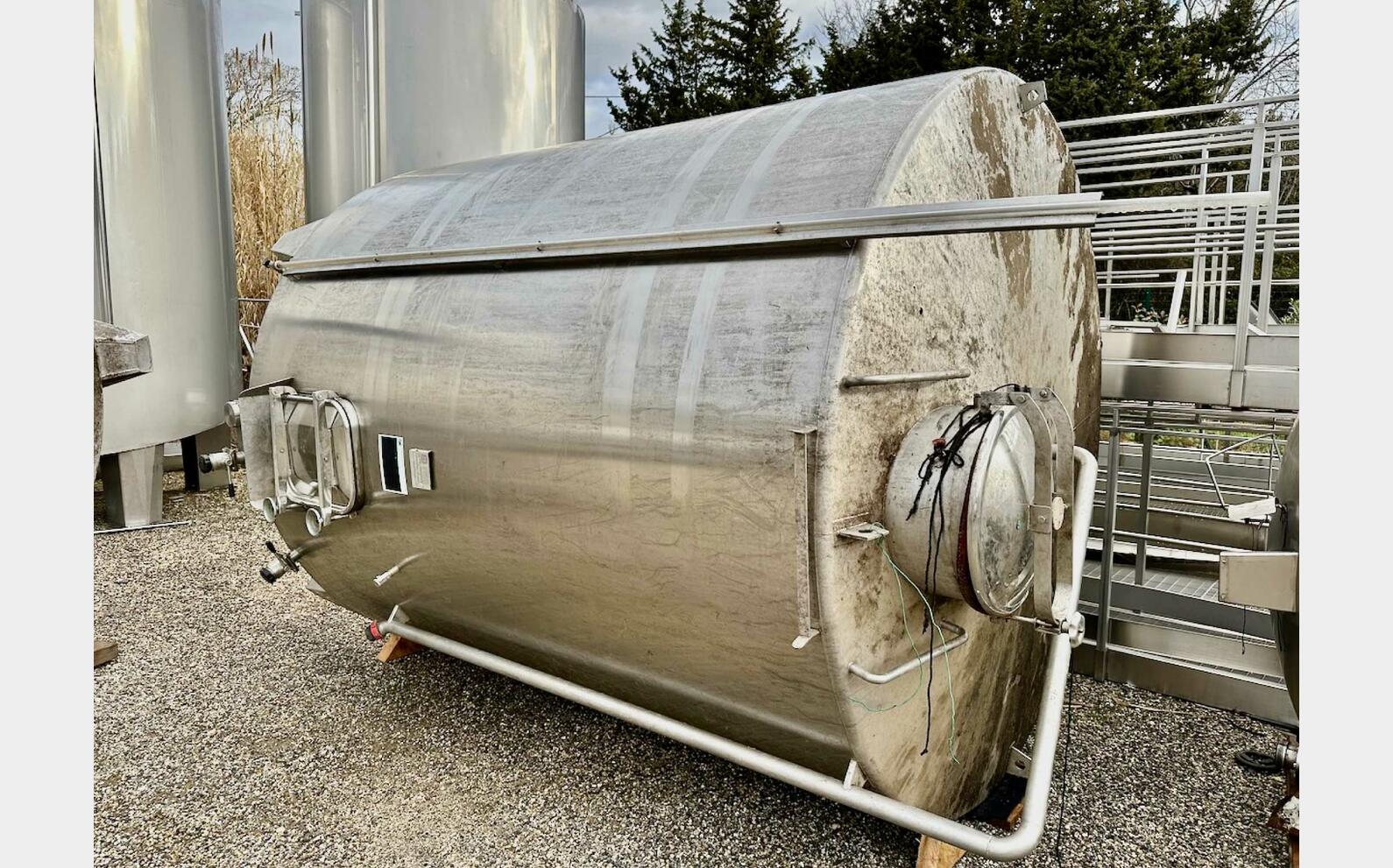 Cuve inox 316 - Fond conique 130 HL (13 000 litres) CTIA