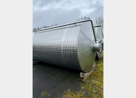 Cuve inox 304 fermé - Cylindrique verticale sur pieds