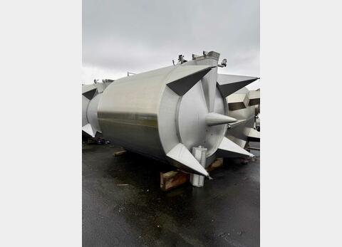 Cuve inox 304 de vinification - Fond conique - Sur pieds