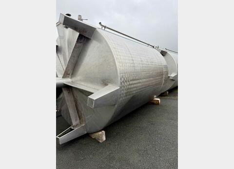 Cuve inox 304 fermée - Cylindrique verticale sur pieds