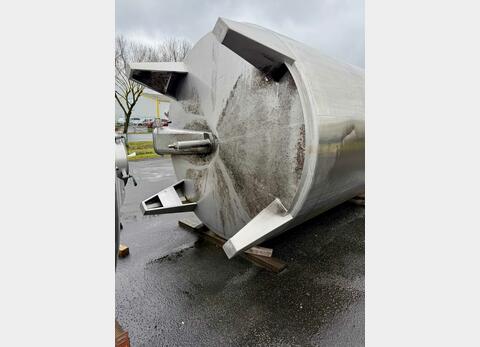 Cuve inox 304 fermée - Cylindrique verticale sur pieds
