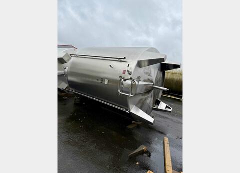 Cuve inox 304 fermée - Cylindrique verticale sur pieds
