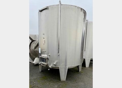 304 ss tank - Enclosed - On Feet 125 HL (12,500 litres)