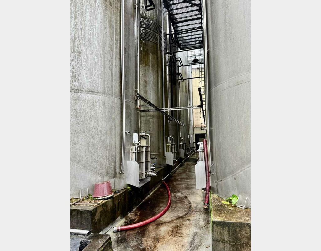 Cuve inox - Fond conique - Stockage
