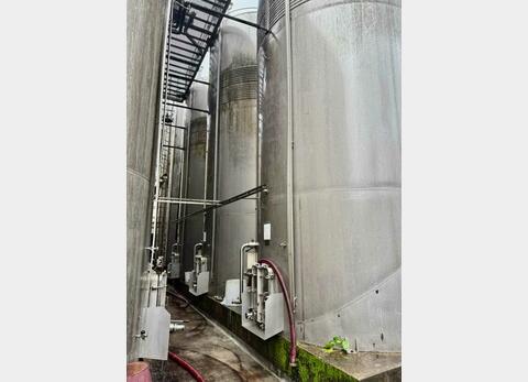 Cuve inox - Fond conique - Stockage
