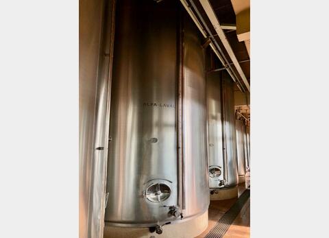 316L stainless steel tank - Agitated - Flat bottom inclined 2%