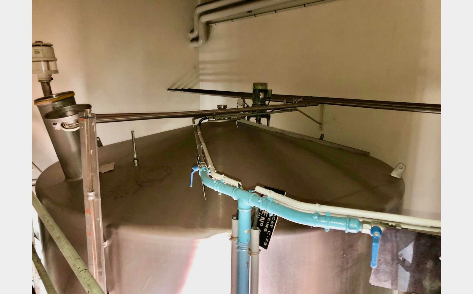 Cuve inox 316L - Agit&eacute;e 407 HL (40 700 litres) ALFA LAVAL