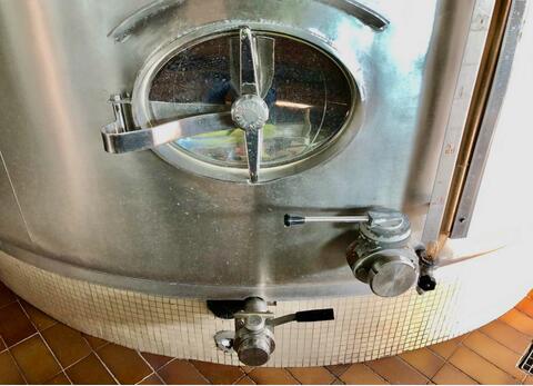 316L stainless steel tank - Agitated - Flat bottom inclined 2%