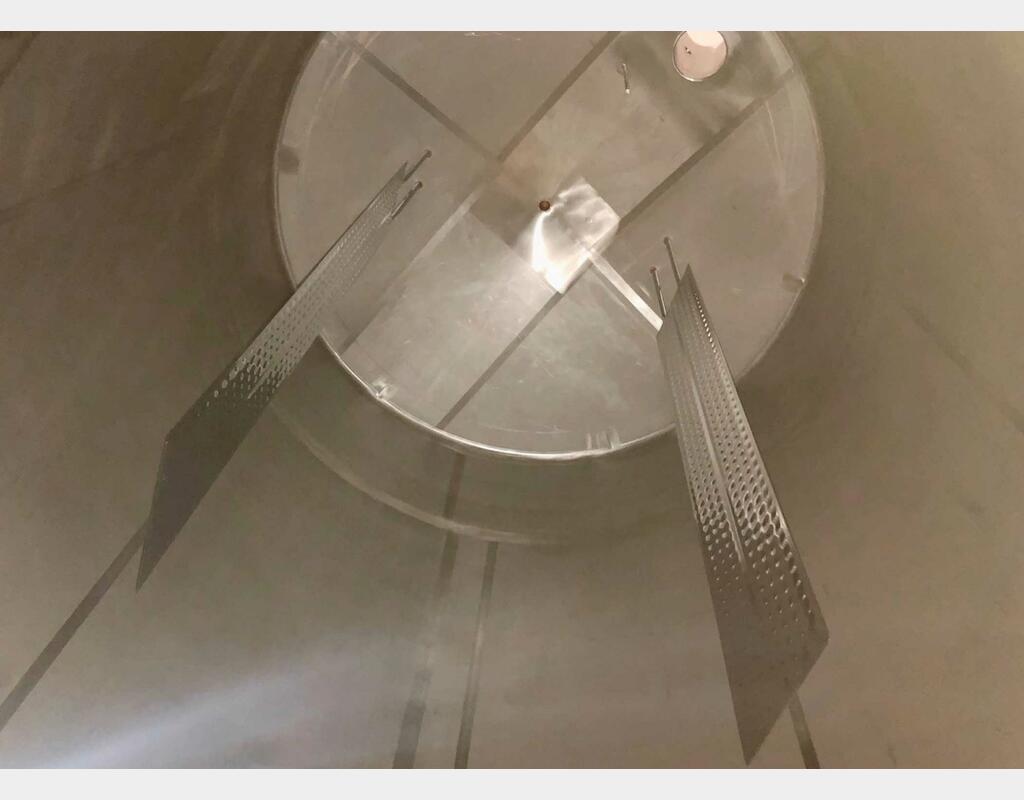 316L stainless steel tank - Vertical cylindrical