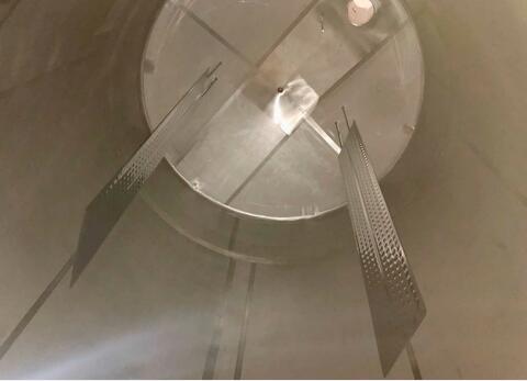 316L stainless steel tank - Vertical cylindrical