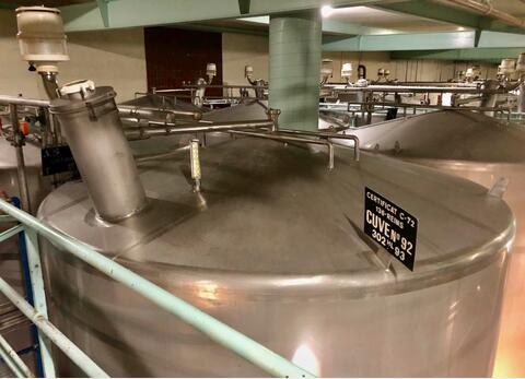 316L stainless steel tank - Vertical cylindrical