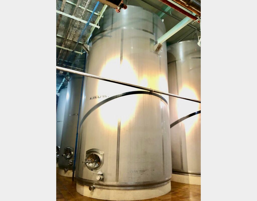 316L stainless steel tank - Vertical cylindrical