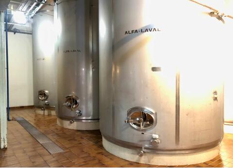 316L stainless steel tank - Vertical cylindrical