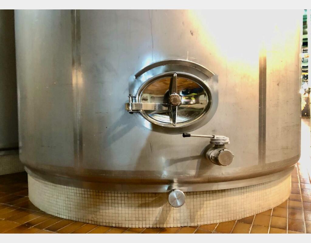 316L stainless steel tank - Vertical cylindrical