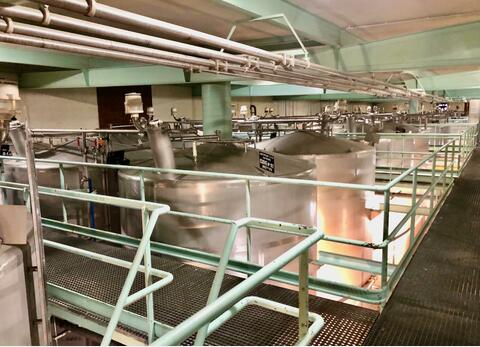 316L stainless steel tank - Vertical cylindrical