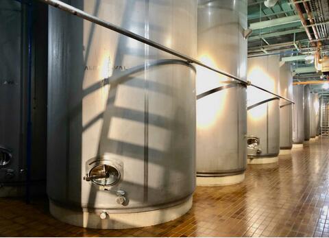 316L stainless steel tank - Vertical cylindrical