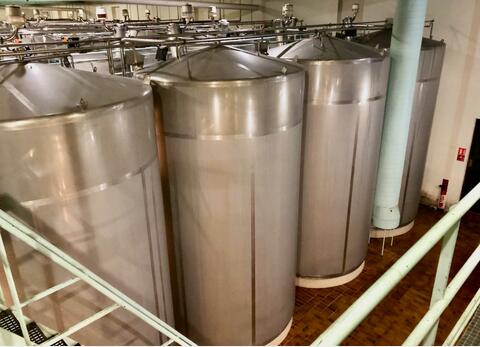316L stainless steel tank - Vertical cylindrical