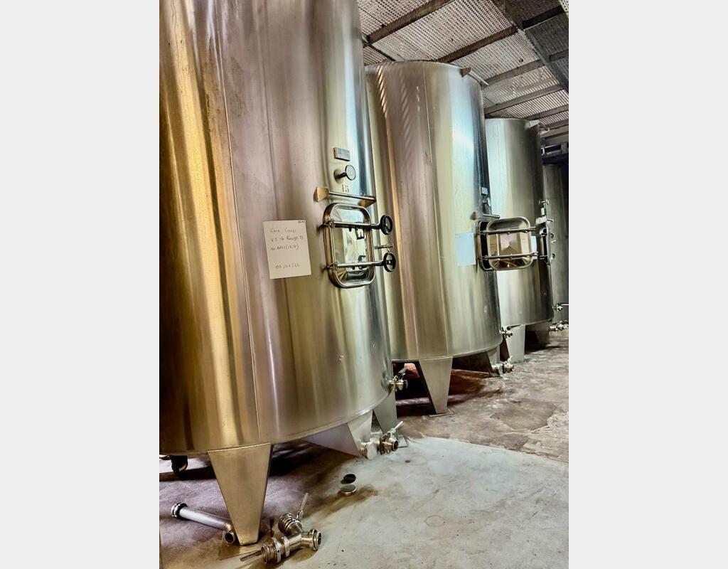 Cuve inox - Thermorégulée