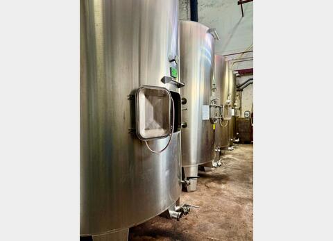 Cuve inox - Fond conique