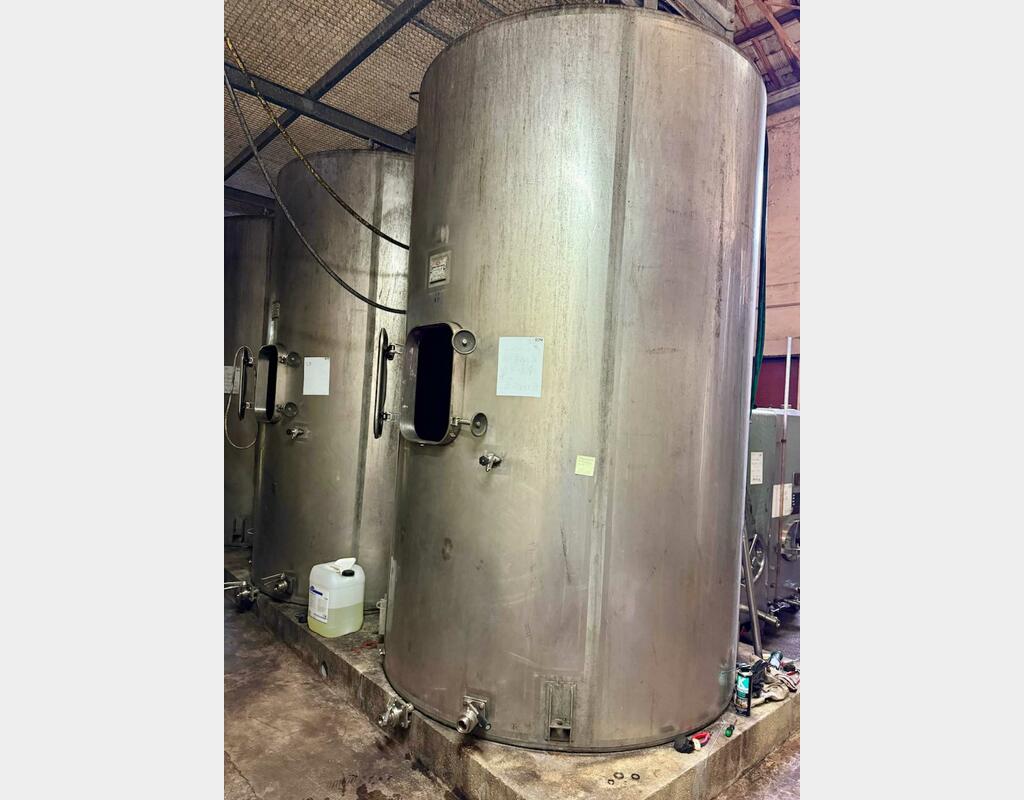 Cuve inox - Thermorégulée - Stockage